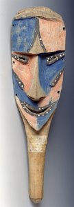 Tenon-masker, van Ile de Vao, Nieuw-Caledonië, 11e-19e eeuw